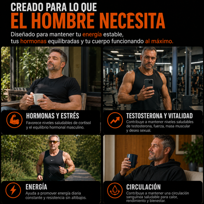 Olimpex - Soporte natural masculino